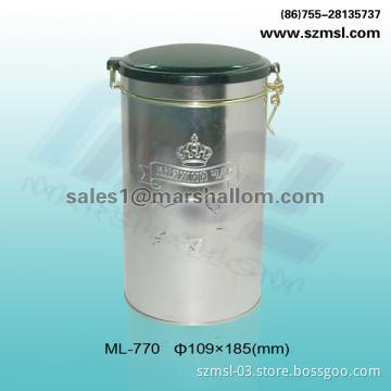 tea caddy, tea tin box, metal box, gift box